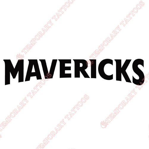 Nebraska Omaha Mavericks Customize Temporary Tattoos Stickers NO.5400